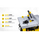 STANLEY SST1801 1800W 254mm Table Saw for Heavy-Duty Applications & Cutting Plywood, 150-hours Runtime, Compatible with 10” Cutting Blades(58 cm Length & 39 cm Width), 1 Year Warranty, YELLOW & BLACK