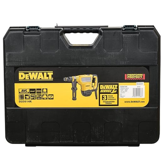 Dewalt D25614K-B1 45mm SDS Max Combi Hammer with 16-32 mm drilling range,Yellow Dewalt D25614K-B1 45mm SDS Max Combi Hammer with 16-32 mm drilling range,Yellow
