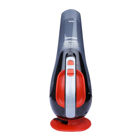 Black + Decker ADV1210 12V Powerful Dustbuster Automatic Car Vacuum Cleaner with 4 accessories (Black and Orange)