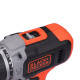 Black + Decker Bcd003C1 18V 10Mm Cordless Variable Speed Hammer Drill Machine With 1X1.5Ah Li-Ion Battery & Led Backlight For Home & Diy Use, 1 Year Warranty, Orange & Black Black + Decker Bcd003C1 18V 10Mm Cordless Variable Speed Hammer Drill Machine With 1X1.5Ah Li-Ion Battery & Led Backlight For Home & Diy Use, 1 Year Warranty, Orange & Black