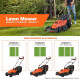 Black + Decker Bemw471Bh 1600W 45L 14" Winged Blade Electric Grassbox Lawn Mower With Bike Handle For Maintaining Gardens Of Upto 600 Square Meters, 1 Year Warranty, Orange & Black