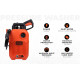 Black + Decker BEPW1600-IN 1300W 1600 PSI 110 Bar Pressure Washer for Car wash and Home use (Red & Black), 1 Year Warranty