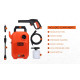 Black + Decker BEPW1600-IN 1300W 1600 PSI 110 Bar Pressure Washer for Car wash and Home use (Red & Black), 1 Year Warranty