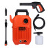 Black + Decker BEPW1600-IN 1300W 1600 PSI 110 Bar Pressure Washer for Car wash and Home use (Red & Black), 1 Year Warranty