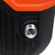 Black + Decker Bepw1600H 1300W 1600 Psi 110 Bar Horizontal Pressure Washer for Car, Bike, Home & Garden Cleaning Use with Multiple Accessories Included, 1 Year Warranty, Orange & Black