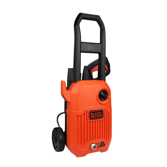 Black + Decker Bepw1750-In 1300W 1740 Psi 120 Bar Pressure Washer for Car Wash and Home Use (Red & Black)