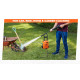 Black + Decker Bepw1750-In 1300W 1740 Psi 120 Bar Pressure Washer for Car Wash and Home Use (Red & Black)