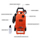 Black + Decker Bepw1800T 1500W 1810 Psi 125 Bar Pressure Washer for Car, Bike, Home & Garden Cleaning Use with Multiple Accessories Included, 1 Year Warranty, Orange & Black