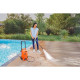Black + Decker Bepw1800T 1500W 1810 Psi 125 Bar Pressure Washer for Car, Bike, Home & Garden Cleaning Use with Multiple Accessories Included, 1 Year Warranty, Orange & Black