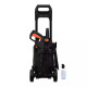 Black + Decker Bepw2200 1700W 2175 Psi 150 Bar Pressure Washer for Car, Bike, Home & Garden Cleaning Use with Multiple Accessories Included, 1 Year Warranty, Orange & Black