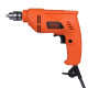 BLACK+DECKER BD65RD 400W 6.5mm Corded Variable Speed Reversible Rotary Drill for Home & DIY Use for Drilling Into Masonry & Wood, 1 Year Warranty, ORANGE & BLACK