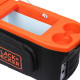 BLACK+DECKER BDC8L 8-Litre 12V DC 22V AC Thermoelectric Portable Automotive Car Beverage Cooler & Warmer Ideal for Homes, Offices & Clinics (PRE-Cool Required), 1 Year Warranty, ORANGE & BLACK