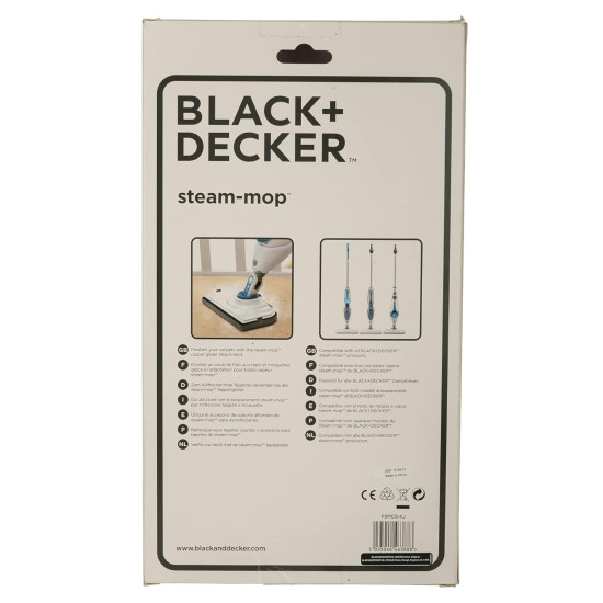 BLACK+DECKER FSMCG-XJ Carpet Glider for Steam Mops compatible with BLACK+DECKER FSM1605-B1, FSM1620-B1 & FSMH13E5-QS