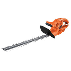 BLACK+DECKER GT4245 420W 45cm Hedge Trimmer with Dual-action Blade which is ideal for smaller hedges, 1 Year Warranty, ORANGE & BLACK