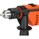 BLACK+DECKER HD555 550W 13mm Variable Speed Reversible Hammer Drill/Driver (HD555-IN)