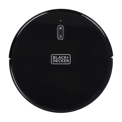 Black + Decker BRVA425B00-IN Alexa & Google Enabled Multi-Utility Robotic Vacuum Cleaner with 2xAAA Battery | 2000 pa Strong Suction Power I 120 min Runtime | Smart App and Voice Enabled I Black