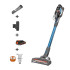 Black + Decker BSV2020G Power Series Cordless Stick Vacuum Cleaner with Floorhead LEDs, For Cleaning Hard Floors, Area Rugs & Carpet, 20V Li-ion 40 AW,1 Year Warranty, Blue