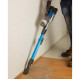 Black + Decker BSV2020G Power Series Cordless Stick Vacuum Cleaner with Floorhead LEDs, For Cleaning Hard Floors, Area Rugs & Carpet, 20V Li-ion 40 AW,1 Year Warranty, Blue
