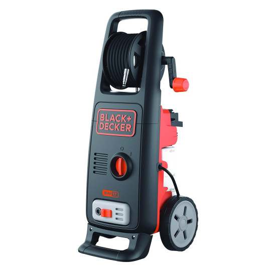BLACK+DECKER BW17-IN 1700W 130 Bar 420 L/hr Pressure Washer (Red and Black) BLACK+DECKER BW17-IN 1700W 130 Bar 420 L/hr Pressure Washer (Red and Black)