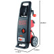 BLACK+DECKER BW17-IN 1700W 130 Bar 420 L/hr Pressure Washer (Red and Black) BLACK+DECKER BW17-IN 1700W 130 Bar 420 L/hr Pressure Washer (Red and Black)