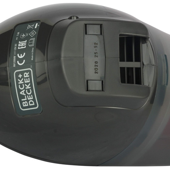 Black + Decker Nv1200Av Powerful Dustbuster Car Vacuum Cleaner (12V, Red And Black)