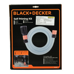 Black + Decker Pwspk-B1 Self-Priming Kit For Pressure Washer Compatible With Black+Decker Bw15 Bw17 Pw1450 Bxpw1300 And Bxpw1600