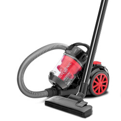 Black + Decker Vm1680 1600-Watt,20 Kpa High Suction,2.5L Dustbowl Bagless Multicyclonic Vacuum Cleaner With 6 Stage Filteration (Red&Black),2.5 Liter,Cartridge