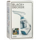 Black + Decker Ww100 3.6V Li-Ion Cordless Window&Glass Vacuum Cleaner,100 Milliliter,Cartridge,White
