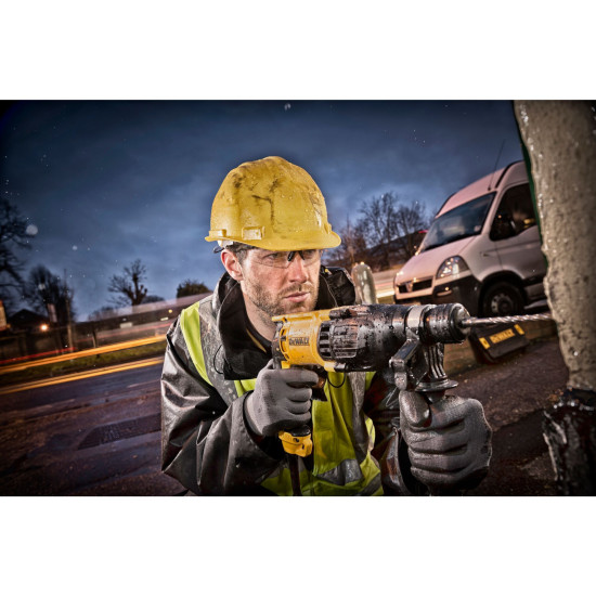 DEWALT D25133K-IN Combi Hammer For Drilling, Hammering & Chipping, 800W 26mm SDS-Plus 3 Mode 2Kg ,2 Year Warranty