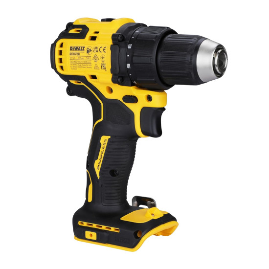 DEWALT DCD708N-XJ Reversible Drill Machine Driver With Brushless Motor- 18V Li-ion Sub-Compact Series Cordless 1/2"/13mm, 2 Year Warranty (Bare Tool)