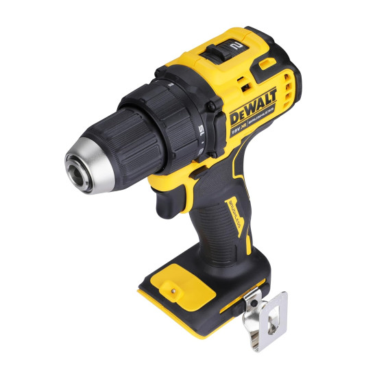 DEWALT DCD708N-XJ Reversible Drill Machine Driver With Brushless Motor- 18V Li-ion Sub-Compact Series Cordless 1/2"/13mm, 2 Year Warranty (Bare Tool)