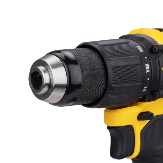 DEWALT DCD709N-XJ Reversible Hammer Drill Machine Driver With Brushless Motor- 18V Li-ion Sub-Compact Series Cordless 1/2/13mm, 2 Year Warranty (Bare Tool)