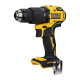 DEWALT DCD709N-XJ Reversible Hammer Drill Machine Driver With Brushless Motor- 18V Li-ion Sub-Compact Series Cordless 1/2/13mm, 2 Year Warranty (Bare Tool)