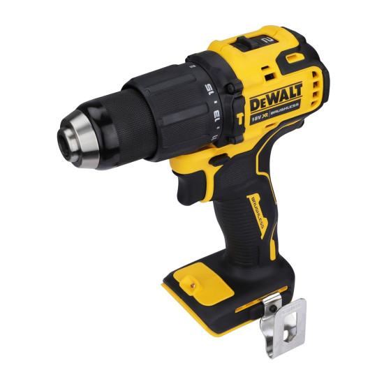 DEWALT DCD709N-XJ Reversible Hammer Drill Machine Driver With Brushless Motor- 18V Li-ion Sub-Compact Series Cordless 1/2/13mm, 2 Year Warranty (Bare Tool)