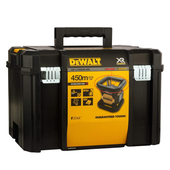 DEWALT DCE074D1R-QW Self Levelling Rotary Laser with Red Beam(7pc Kit)