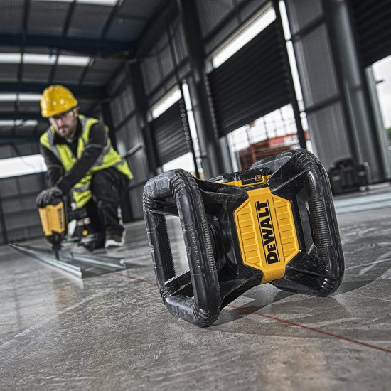 DEWALT DCE074D1R-QW Self Levelling Rotary Laser with Red Beam(7pc Kit)