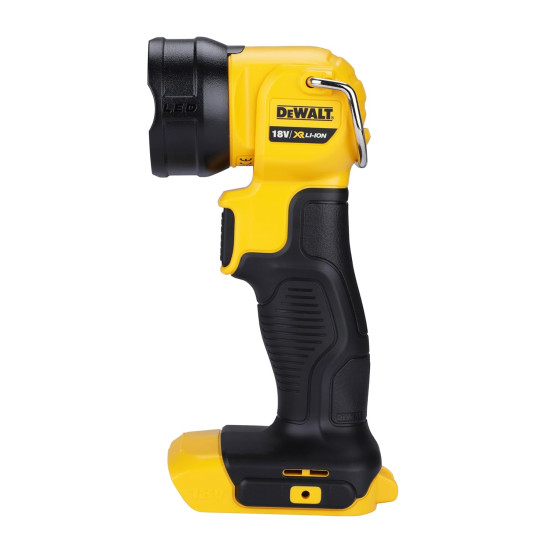 Dewalt DCL040-XJ 18 Volt Li-ion XR Cordless LED Pivot Light with 110 Lumen Output and 6 Hrs runtime on Single Battery Charge (Bare Tool)