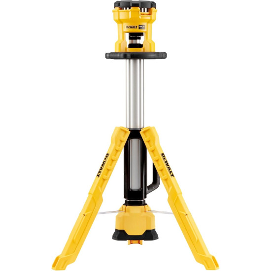 DeWalt DCL079-XJ XR 18V LED Tripod Light - No Battery or Charger Black/Yellow