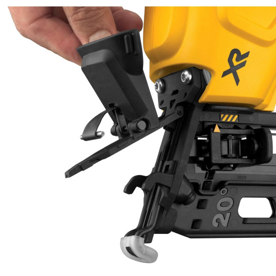 DEWALT DCN660D2 18V XR Li-ion Cordless 110 Nail Capacity Nailer with Brushless motor and 2x2.0Ah batteries included
