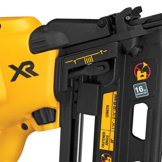 DEWALT DCN660D2 18V XR Li-ion Cordless 110 Nail Capacity Nailer with Brushless motor and 2x2.0Ah batteries included