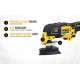 DEWALT DCS356N-XJ 18V Li-ion XR Cordless Brushless Oscillating Multi-Tool with 29pc accessory set (Bare Tool)