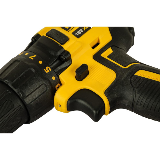 DEWALT DCD7771D2-IN 18V 13mm Cordless Compact Brushless Drill Machine Driver with 2x2.0Ah Li-ion batteries