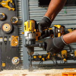 DEWALT DCD996NT 18V 13 millimeters, 300 Watts XR Li-ion Premium Cordless Hammer Drill Machine Driver with Brushless Motor (Bare), Black