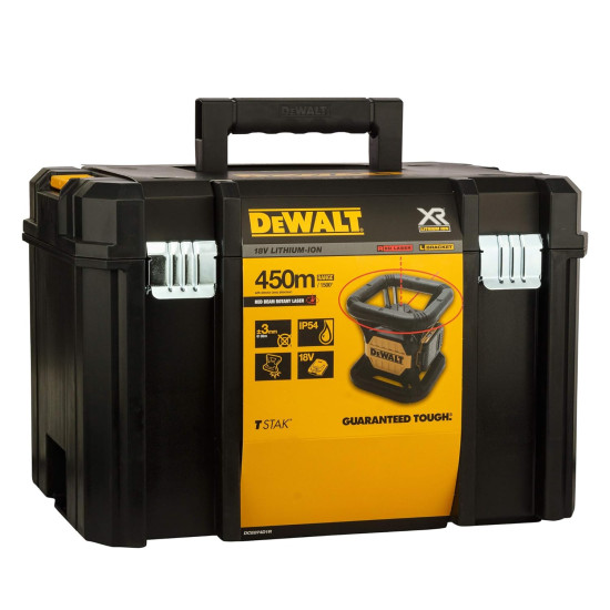 DEWALT DCE074D1R-QW Self Levelling Rotary Laser with Red Beam(7pc Kit)