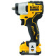 DEWALT DCF902D2-12V Li-ion Sub-Compact Series Cordless 3/8 Impact Wrench with Brushless Motor-2x2Ah Batteries Included