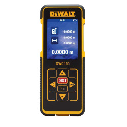 DEWALT DW0165N 50M 165 Ft. Laser Distance Measurer for Distance Area and Volume Measurement with Colour Screen