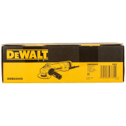DEWALT DWE8300S 1010W 100mm Heavy Duty Small Angle Grinder (Black & Yellow)