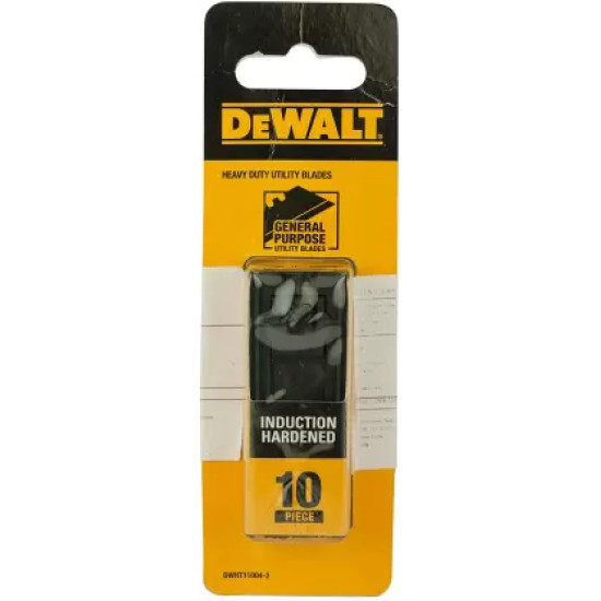 DEWALT DWHT11004-2 Induction Hardened Utility Blade, Pack of 75