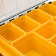 DEWALT DWST82968-1 Water-proof Organiser Case, 44x32x12 cm (Black & Yellow)