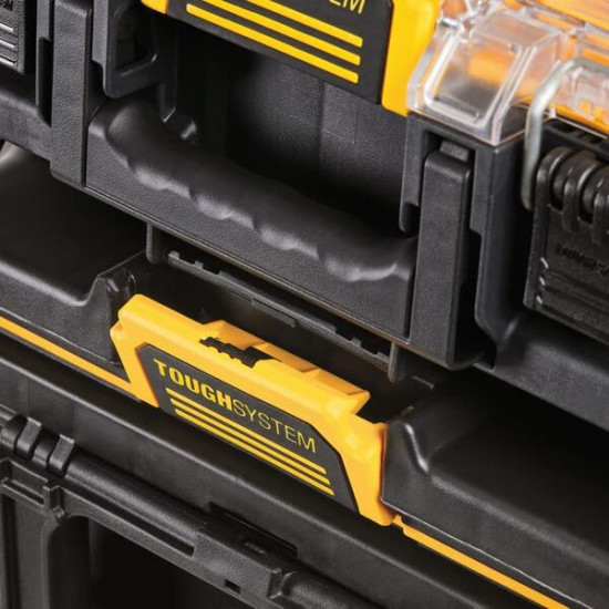 DEWALT DWST83392-1 1.7kg TOUGHSYSTEM 2.0 Half Width Deep Organiser; ‎26.2 x 12.7 x 36.5 cm